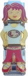 San Francisco 49ers Chick  Charm Chick Italian Charm