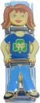 Notre Dame Chick  Charm Chick Italian Charm