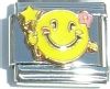 CT1389 Smile Emoji with Magic Wand Italian Charm