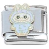 CT4412 Cute Monster Eyes Open Periwinkle Italian Charm