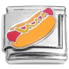CT4786 Hot Dog with Mustard Italian Charm