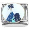 CT4832 Graduation Cap School Graduating Italian Charm