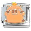 CT4866 Capybara Sitting Up Italian Charm