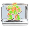 CT4873 Michelangelo Turtle Italian Charm