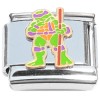 CT4874 Donatello Turtle Italian Charm