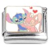 CT4887 Stitch Hug Love Italian Charm