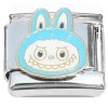 CT4894 Cute Monster Face Blue Italian Charm