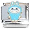 CT4901 Cute Monster Eyes Open Blue Italian Charm