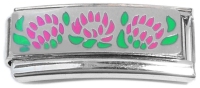 CT4909 Superlink Pretty Flowers Italian Charm