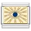 CT7782 Evil Eye Protection Raised Tree Italian Charm