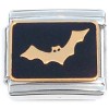 CT8158 Halloween Bat Flying Italian Charm