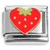 CT8930 Cute Red Strawberry Italian Charm