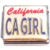 CT9785 California Girl Photo Italian Charm