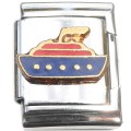 13mmCT1172 Cruise Ship 13mm Italian Charm