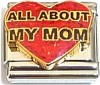 All About My Mom Italian Charm