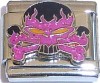 Hot Head in Fuschia Italian Charm