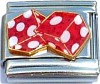 Red Dice with Glitter Charm