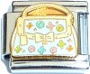 White Designer Purse Italian Charm