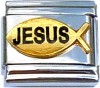 Jesus Fish Italian Charm