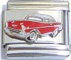 Red Classic Car Italian Charm