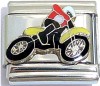 Motorcycle Italian Charm