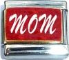 CT6664 Mom on Red Italian Charms 