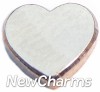 H1007 Silver Heart Floating Locket Charm