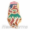 H1198 Hula Dancer Floating Locket Charm