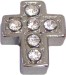 Cross with Stones LOCKET CHARM