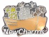 H1507 Noahs Ark Floating Locket Charm