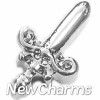 H3106 Sword Floating Locket Charm