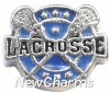 H7760 Lacrosse Floating Locket Charm