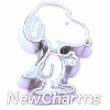 H7977 Snoopy Floating Locket Charm