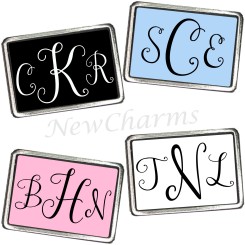 Monogram Locket Charms