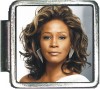 Whitney Houston Facing Forward Italian Charm