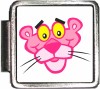 Pink Panther Italian Charm