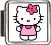 Pink Hello Kitty Italian Charm