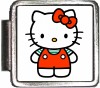 Red Hello Kitty Italian Charm