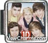 1D One Direction Band Members Italian Charm