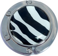 ZEBRA PRINT PURSE HANGER