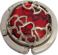 Big Red Stone Plus Hearts Purse Hanger