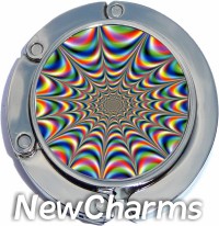 PSYCHEDELIC PHOTO PURSE HANGER