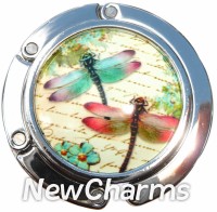 PH9016 Dragonflies Foldable Purse Hanger