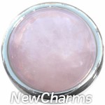 GS509 Rose Quartz Snap Charm