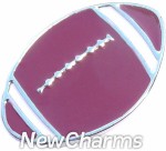 GS514 Football Snap Charm