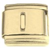 Gold Letter Italian Charms