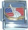 Statue of Liberty on Flag