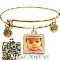 Gold Bangle Bracelet Custom