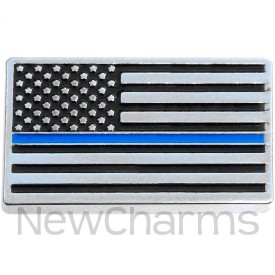 P501 Pin Thin Blue Line USA Flag