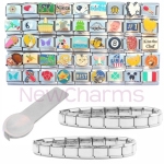 101 Assorted Enamel Charms